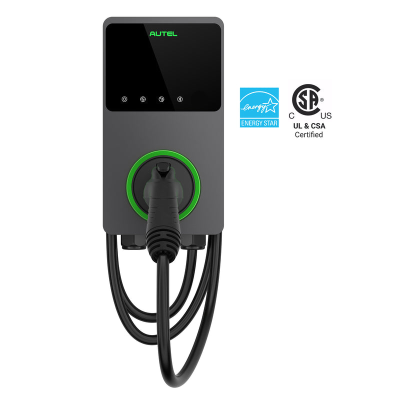 MaxiCharger AC Elite Home 50A - EV Charger With In-Body Holster – Autel  Energy